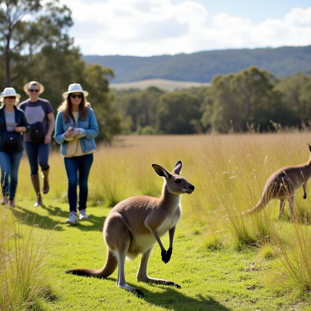 Nature walk at Tidbinbilla Reserve